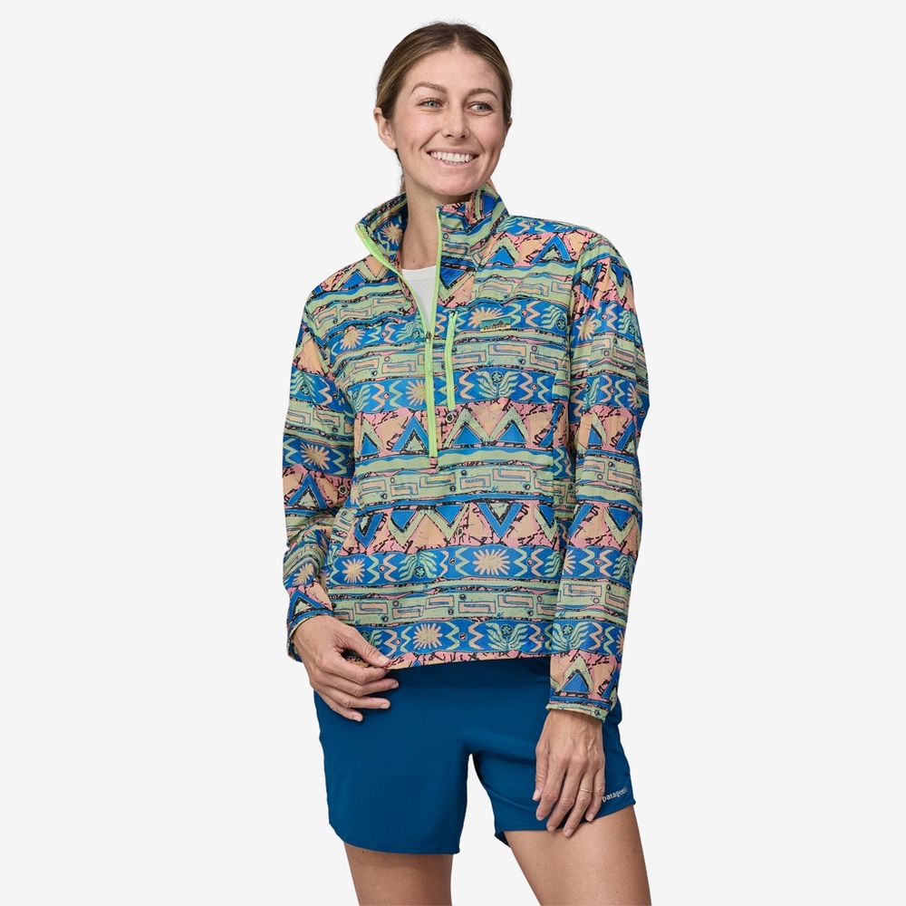 Patagonia HOUDINI STASH 1/2 ZIP Windbreaker SizeM NWT - Picture 5 of 5